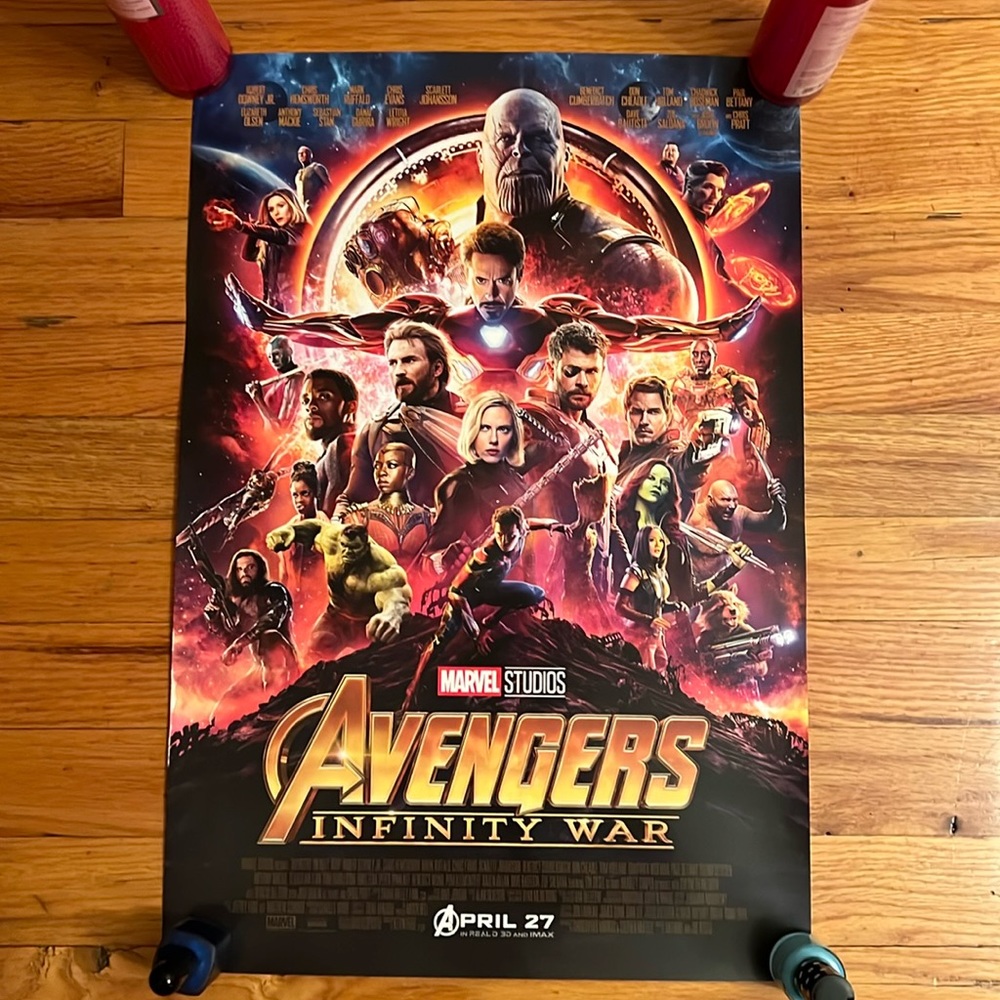 NWOT Marvel Infinity War Poster(s)